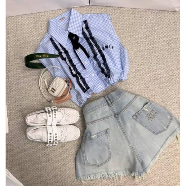 妃鱼/谬谬/棉/上衣/95新/市场价99999/M0819