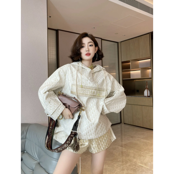 妃鱼/迪奥/聚酯纤维/外套/95新/市场价34000/灵0722