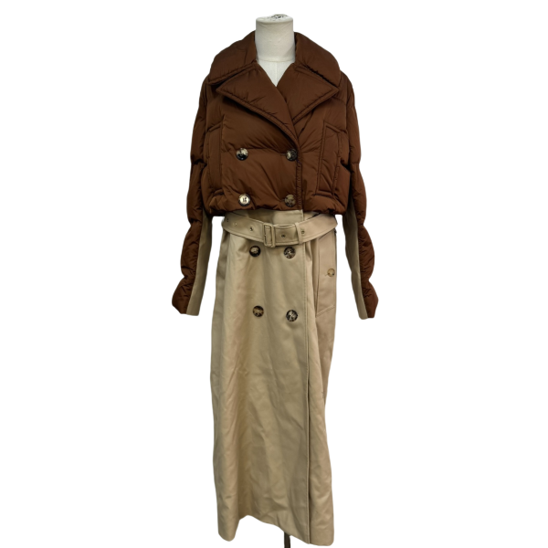 妃鱼/博柏利/尼龙/风衣/95新/市场价0/z1027