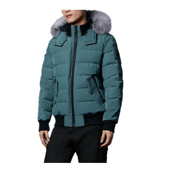 妃鱼/慕斯纳可兹/聚酯纤维/羽绒服/95新/市场价15600/双1104