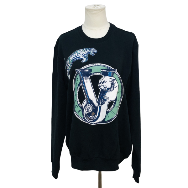versace jeans/100 %棉/卫衣/95新/市场价0/z0830