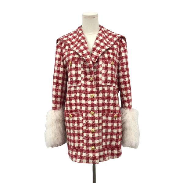 妃鱼/古驰/羊毛/大衣/95新/市场价12000/双0923