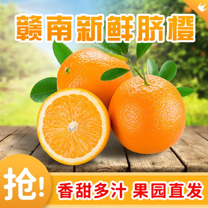 应季水果赣南脐橙玲珑果（60-65mm小果）整箱10斤包邮