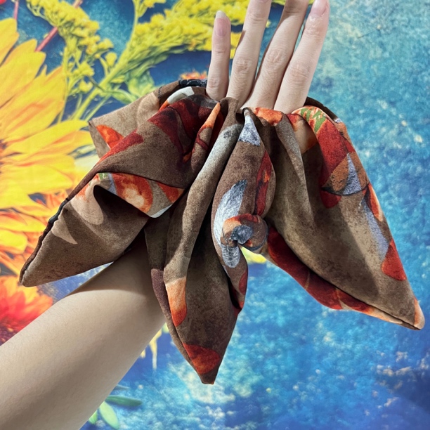 布艺发饰 特色随性超大风车肠圈