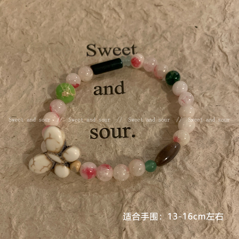 合金莫桑石手链 福利小众百搭设计感手链19TS8022-08