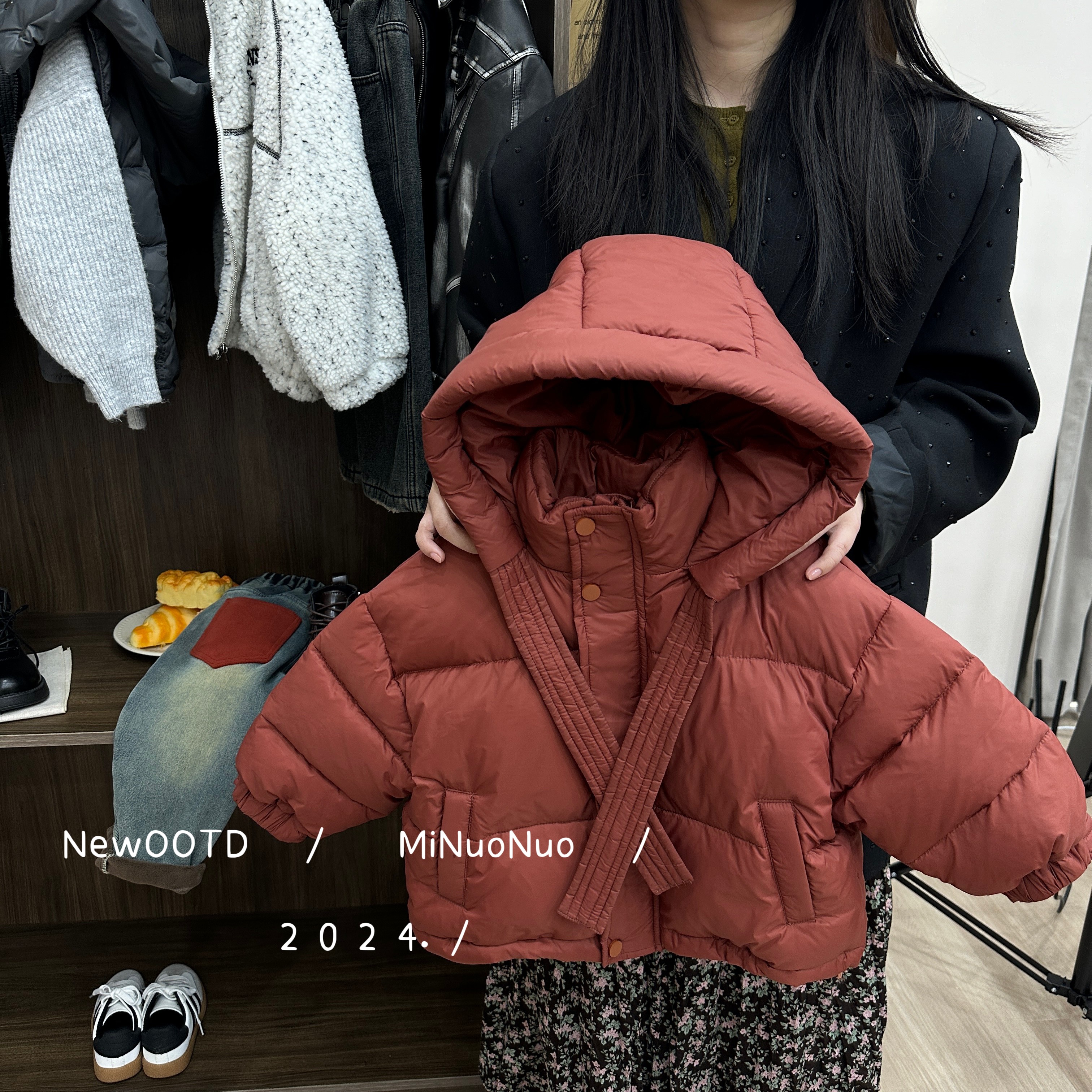 儿童冬季连帽羽绒服冬装加厚男童90白鸭绒保暖韩版新款D23170