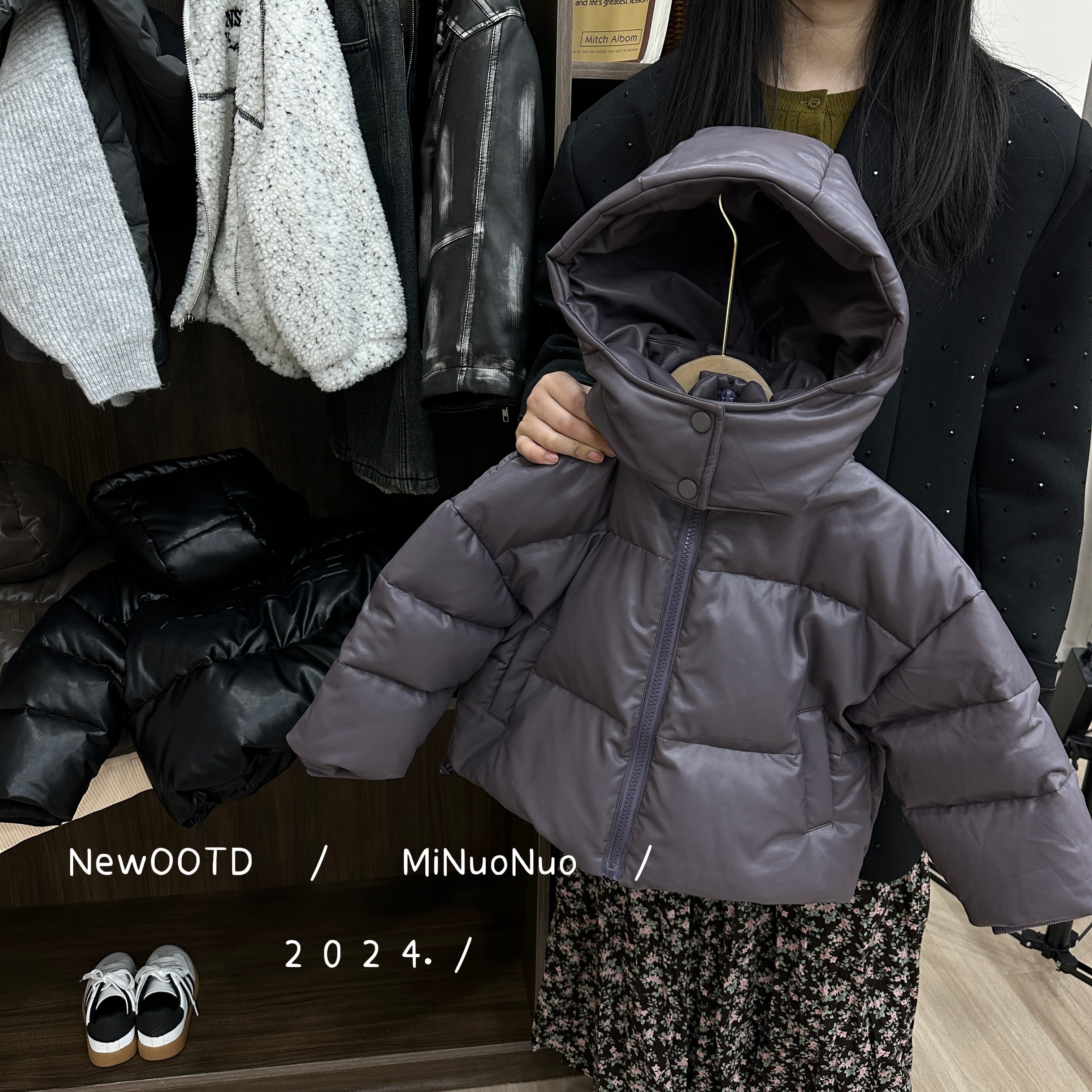 [小莱家]儿童冬季男宝连帽羽绒服冬装加厚90白鸭绒韩版冬季D23148
