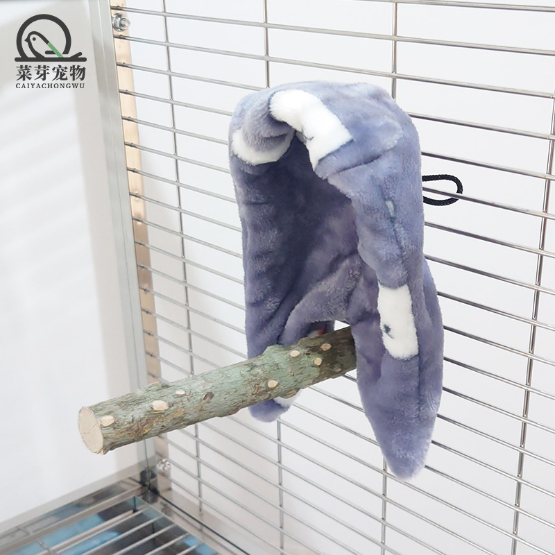 鸟窝鹦鹉窝冬天保温保暖过冬虎皮牡丹玄凤棉窝挂窝毛毯鸟取暖靠垫