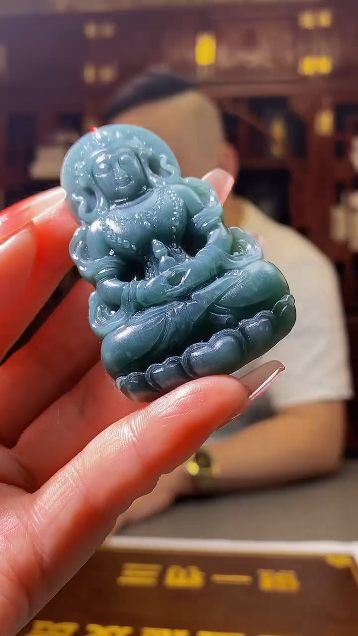 【闪购商品】定制翡翠未镶嵌0117/Y/多样性发其一件/渡母