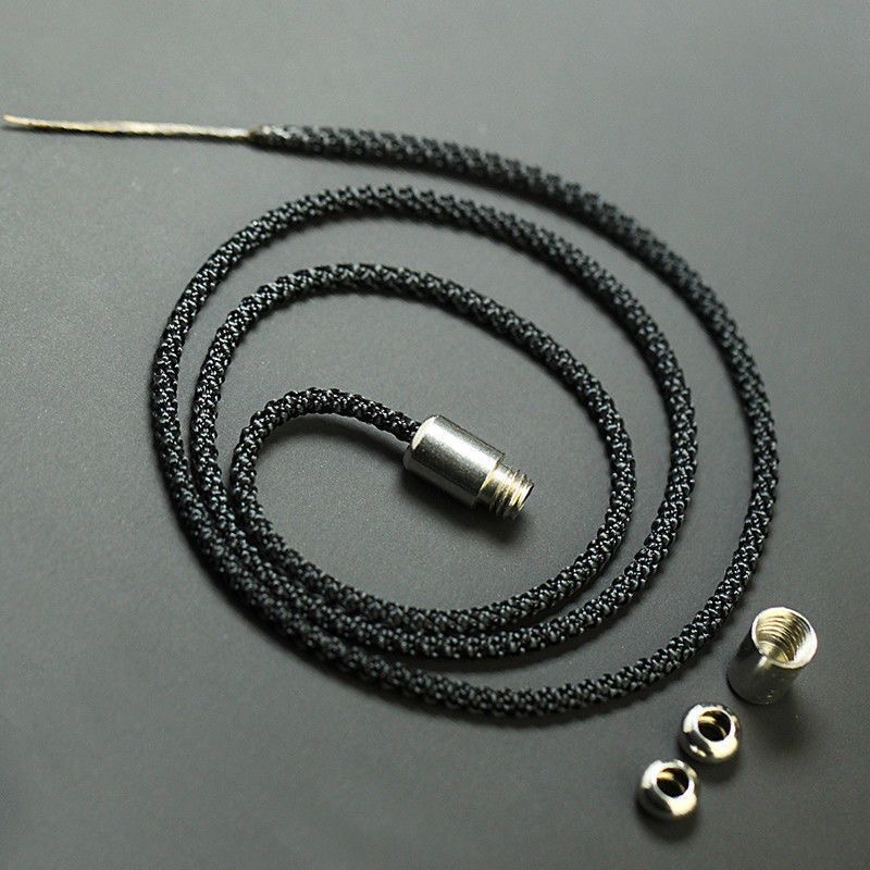 非金属布艺项链 西藏好运珠横穿挂绳2mm绳路路通貔貅绳男女情侣款