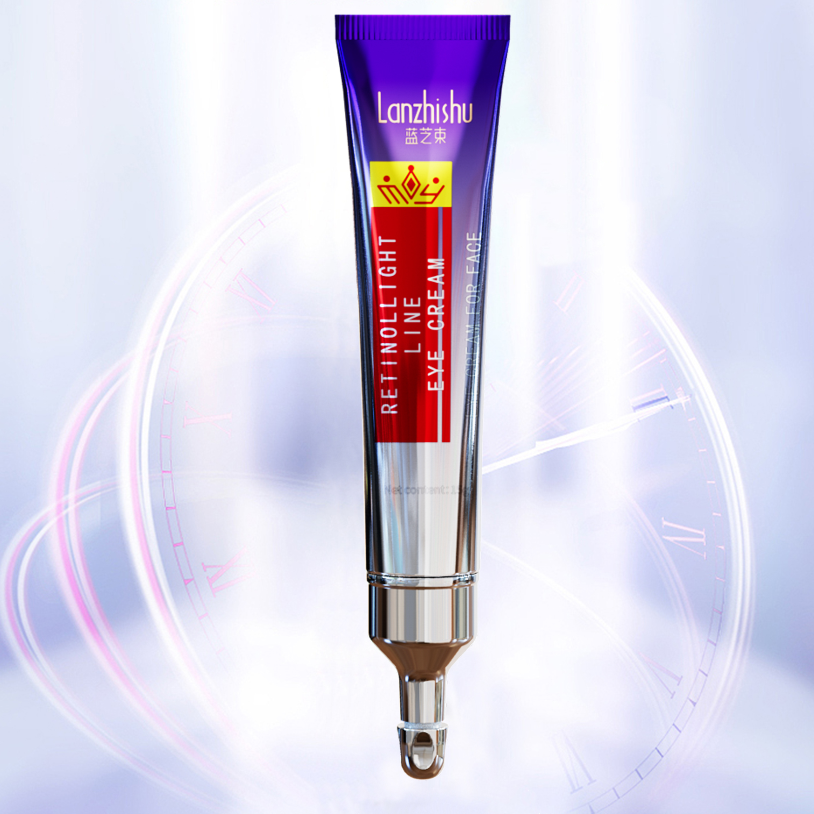 蓝芝束智感全脸淡纹眼霜替换装