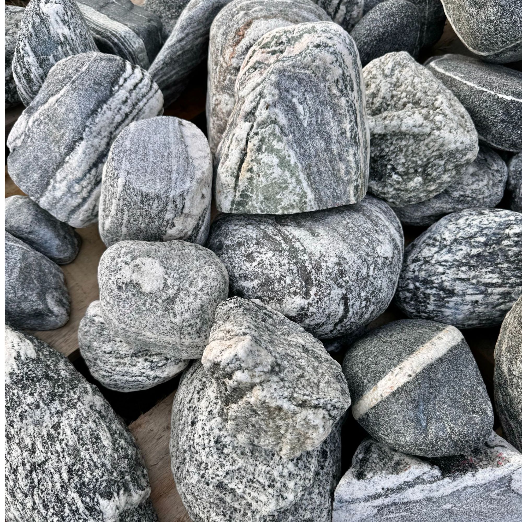 天然原石 水冲石 微景观摆件孤品