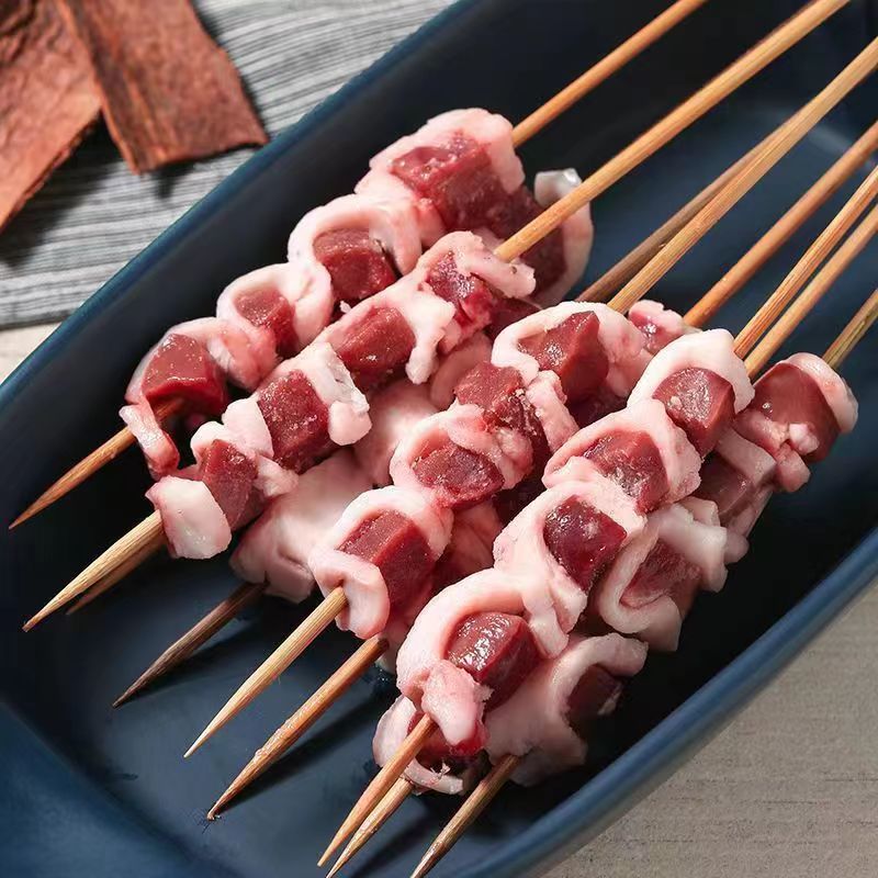 清真小腰串烧烤食材