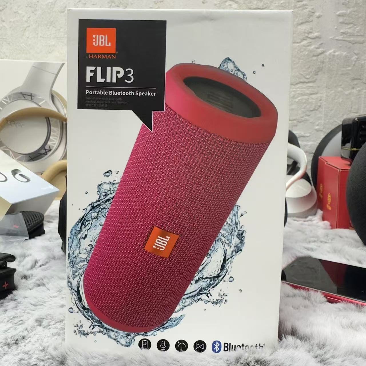 95新 JBL JBL 万花筒3蓝牙音响 户外便捷音箱 支持app 串联