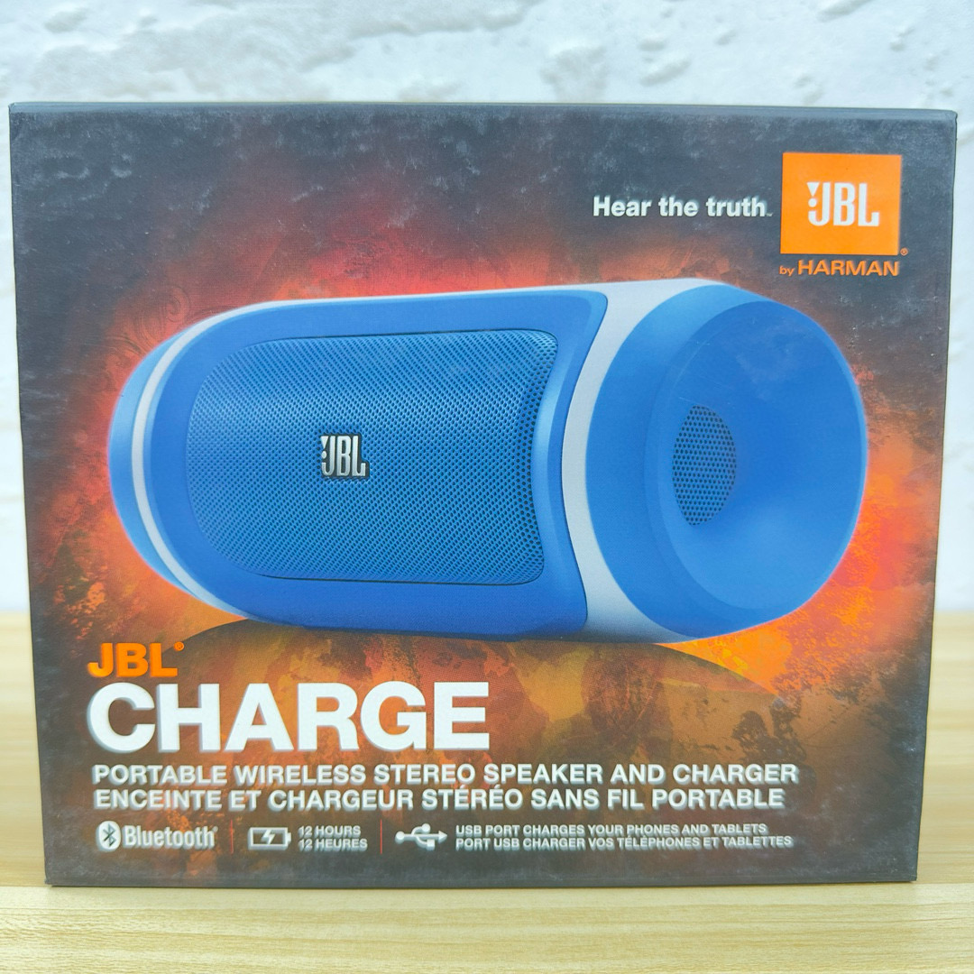 99新 JBL Jbl charge 冲击波一代 蓝牙户外音箱 电脑音箱 