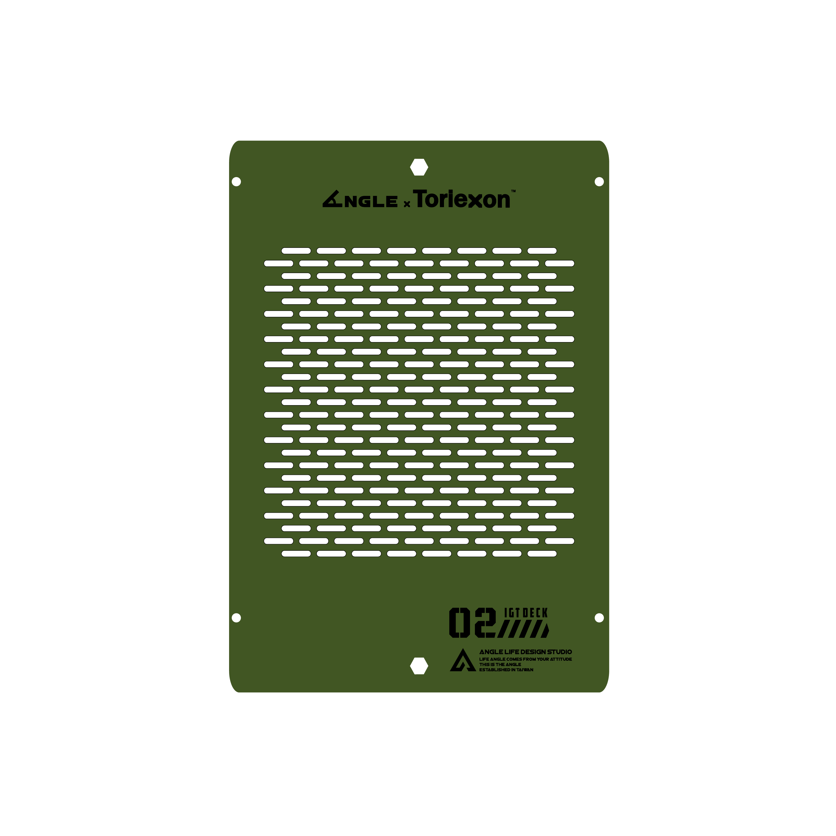 Toriexon TRX轻量化铁网桌一单元IGT洞洞连接板