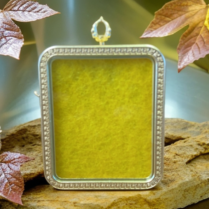 双面图片任意搭配金银盒子钛钢（双面可选链条）