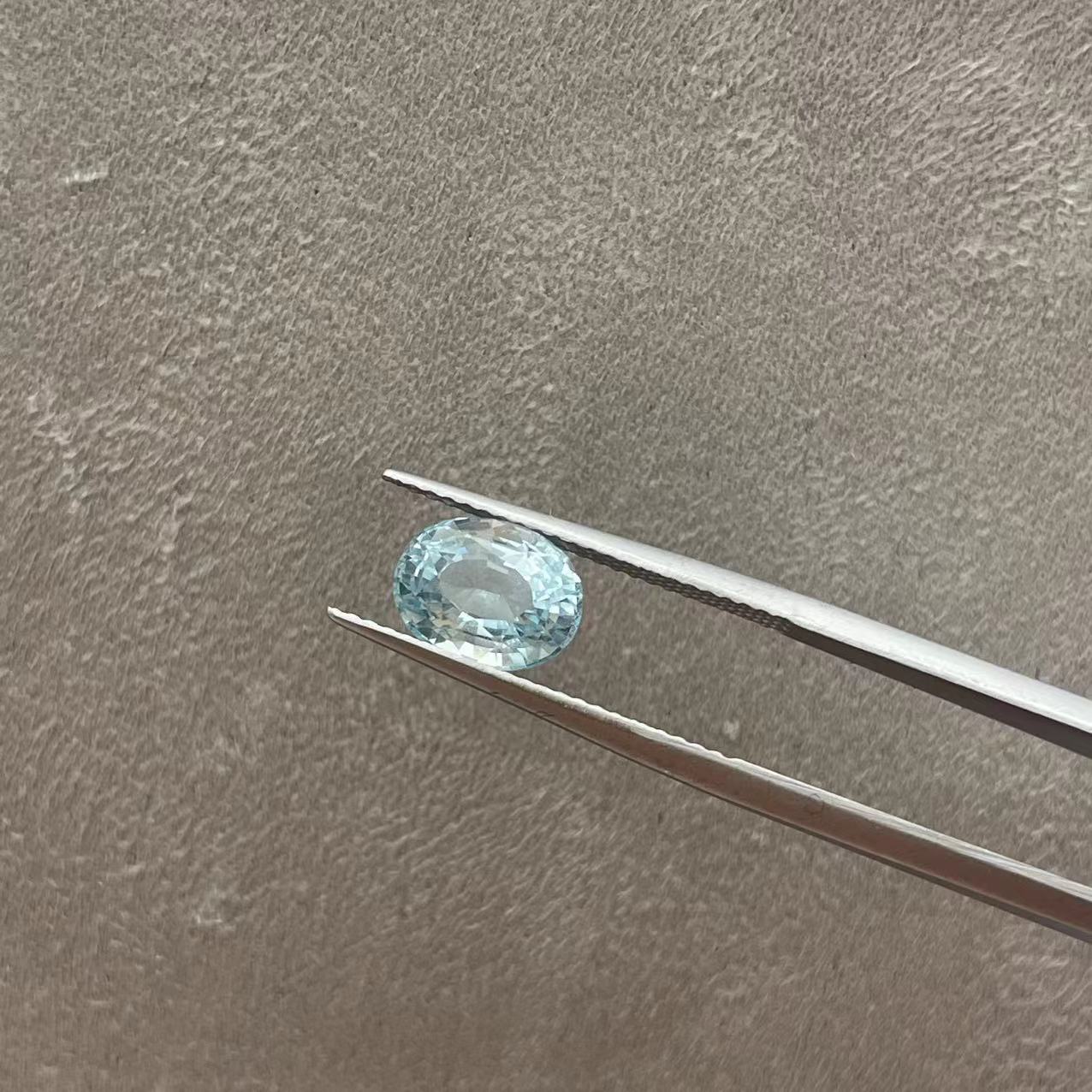 S31021HLB-13椭圆形海蓝宝1.9ct