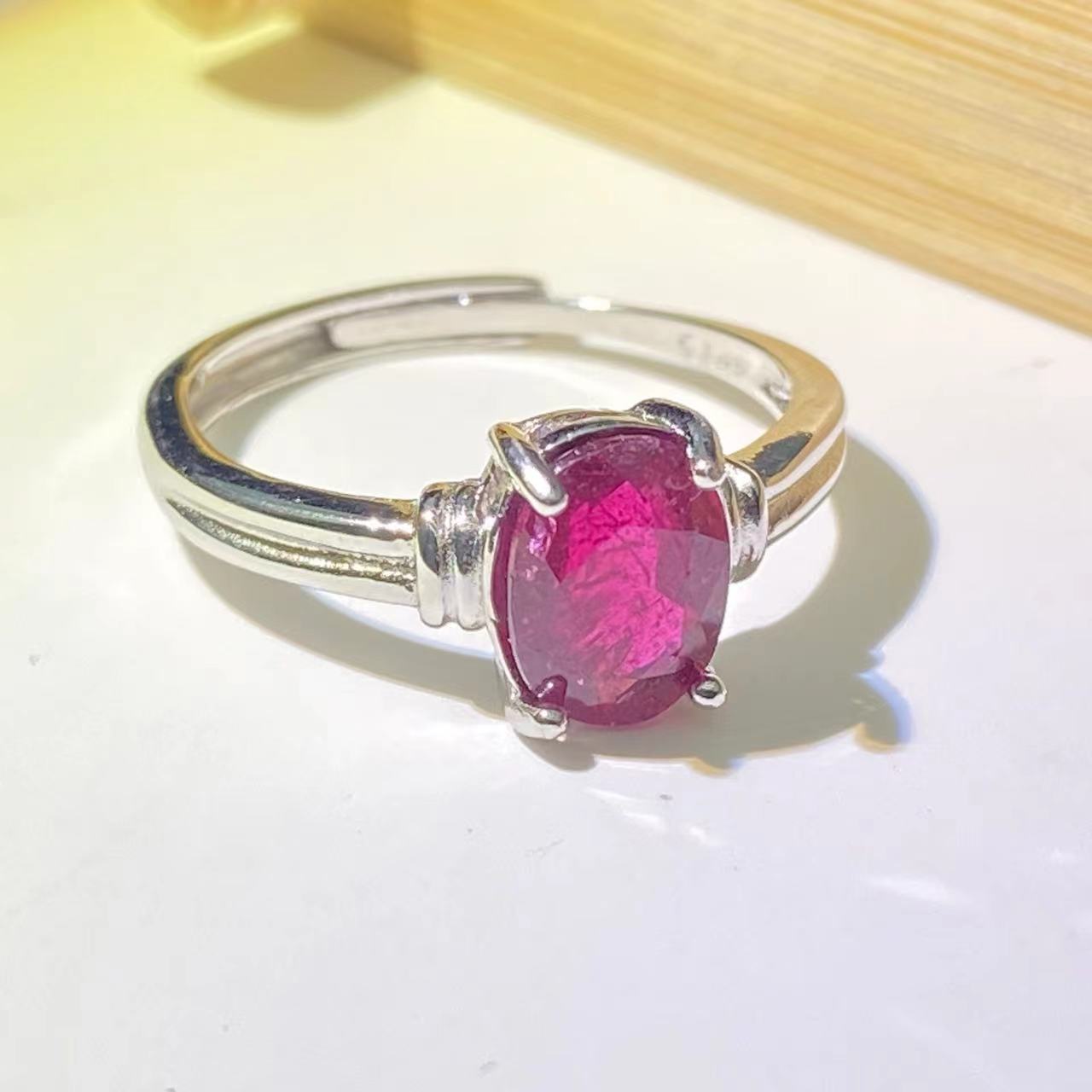 0104-CP4 碧玺/卢比来戒指 主石1.4ct