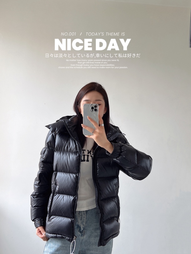 【鹅绒衣涯】2025冬季新款加厚短款欧货大码情侣男女同款羽绒服-606