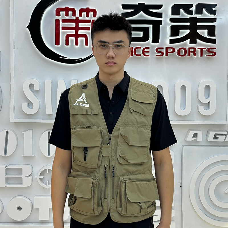 A Great Shooter马甲帽子户外休闲透气速干多口袋