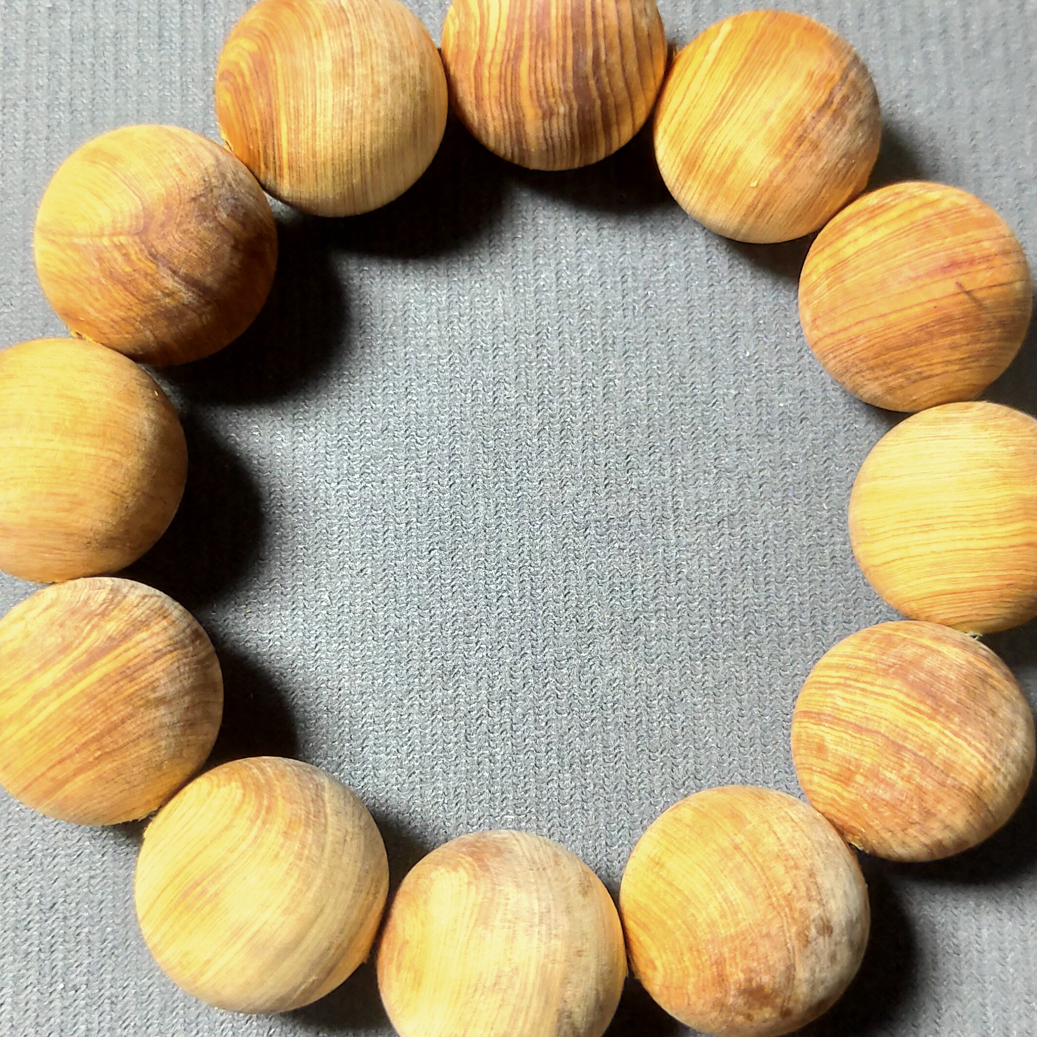 2.0毛坯，玉化通透手串