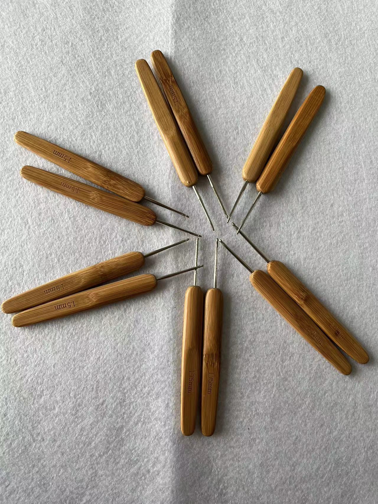 金钰手作玩偶钩针竹柄钩针