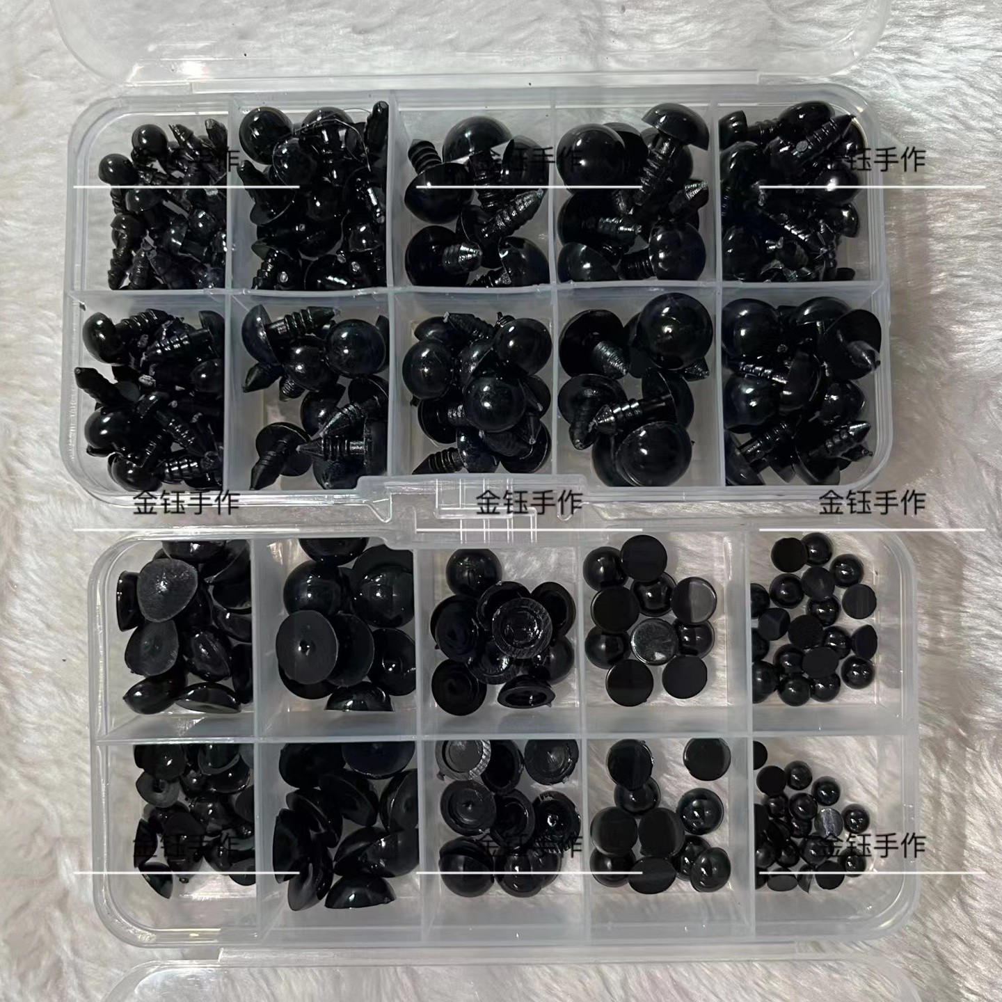 金钰手作套装眼睛螺丝平底