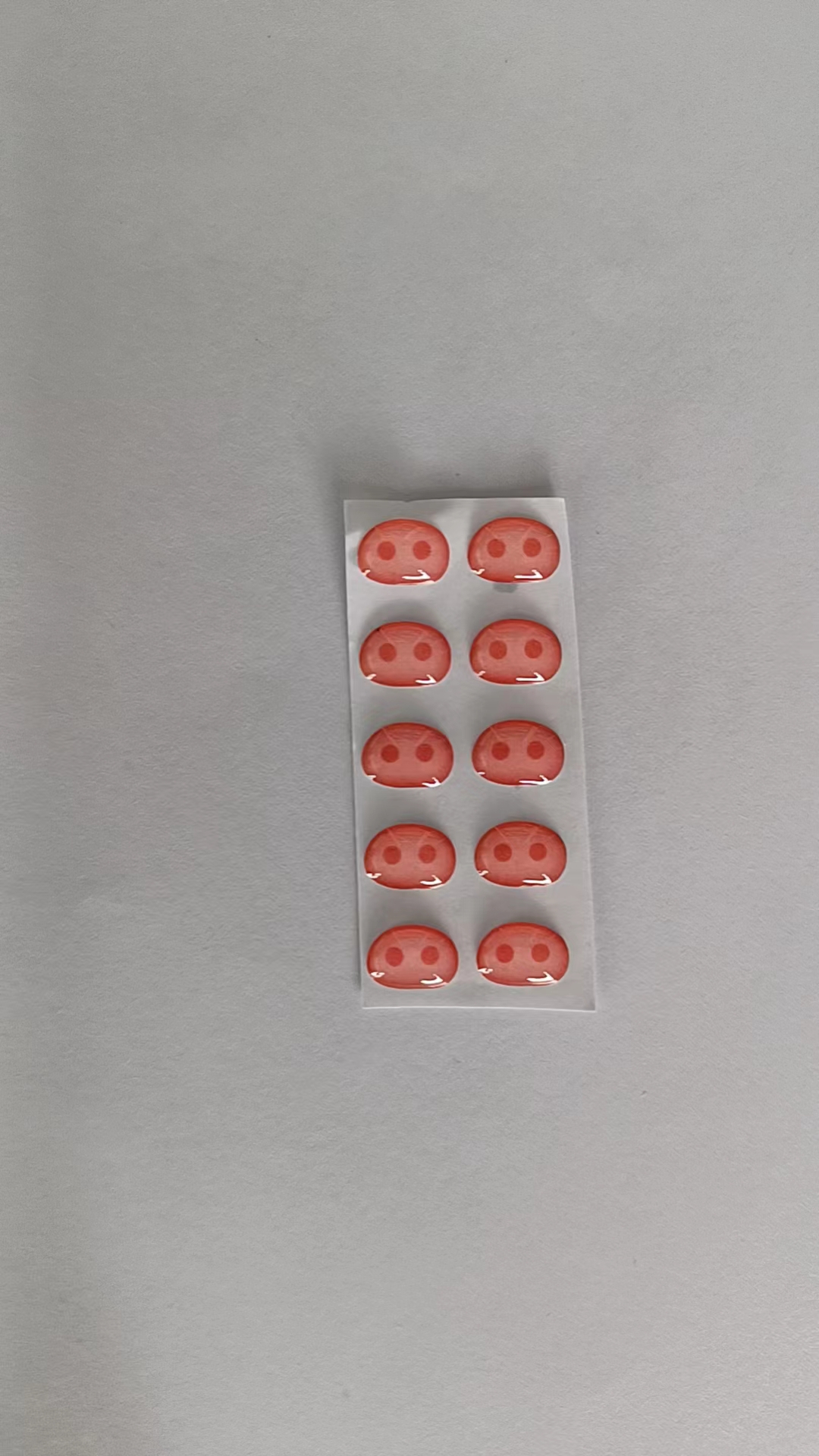 金钰手作同款玩偶水晶动物猪鼻子贴10个