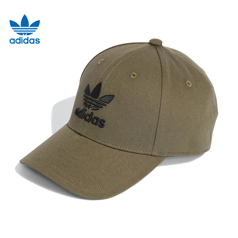预adidas阿迪达斯三叶草男女运动休闲鸭舌帽IL4847