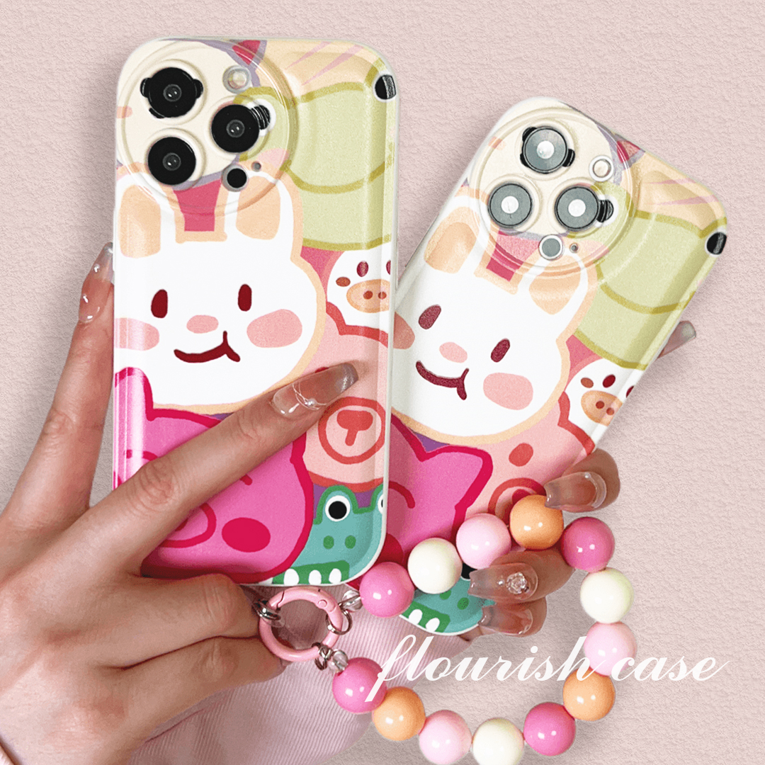 【苹果/华为/OPPO/VIVO/小米/荣耀】青蛙兔兔猪气垫ins手机壳可爱
