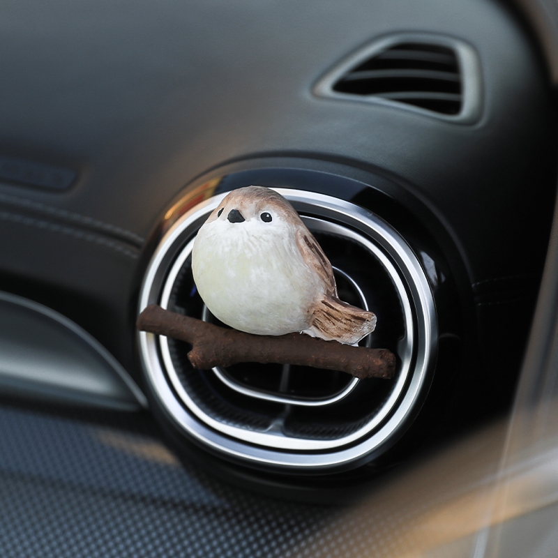 小雀幸车载香薰扩香石出风口装饰车内饰品摆件汽车内饰用品大全