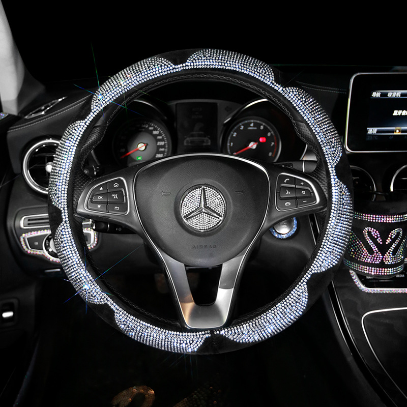 满钻方向盘套男女通用