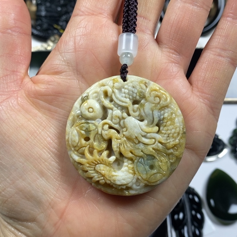 【闪购商品】岫玉挂坠未镶嵌