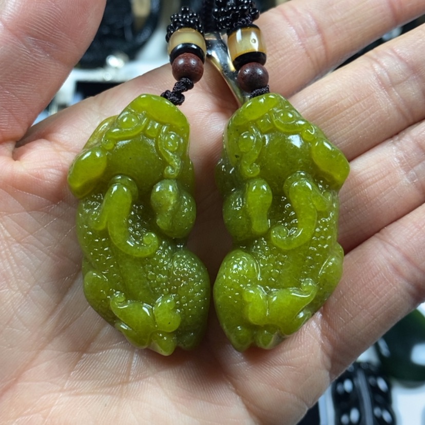 【闪购商品】岫玉挂坠未镶嵌