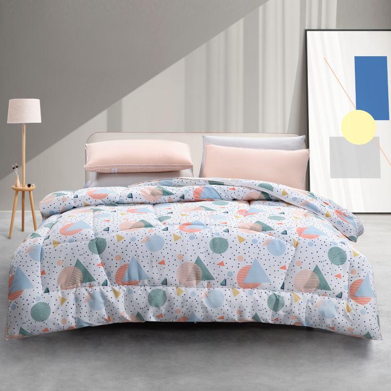 水星家纺·秋冬新款高品质A类标准亲肤 透气四季被学生宿舍被芯