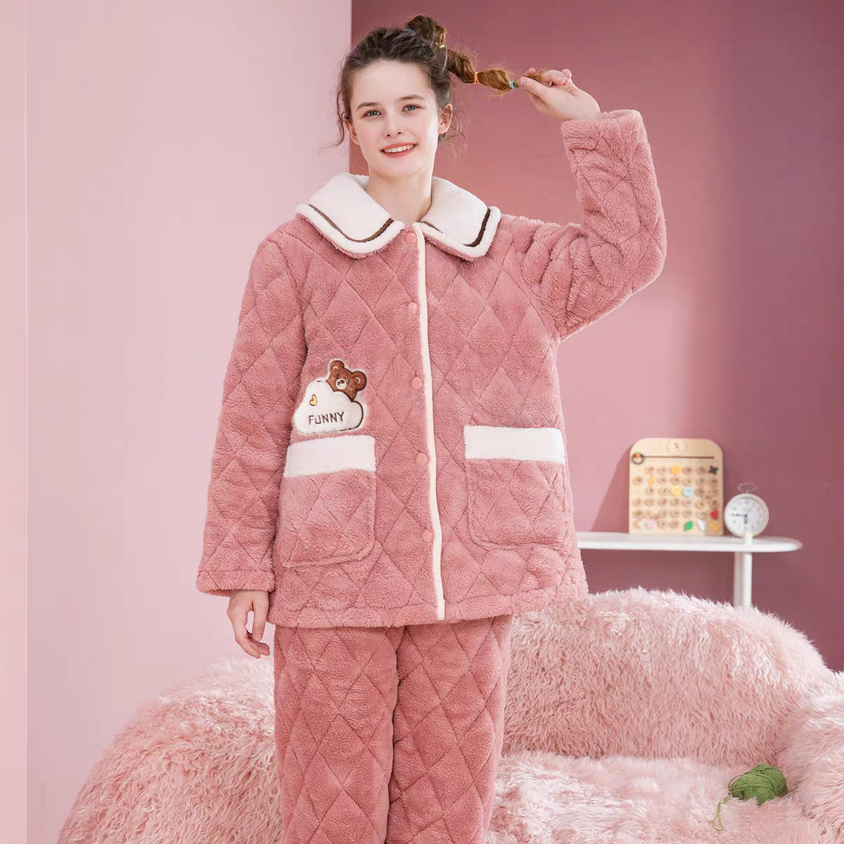 品牌睡衣孤品打版设计款（编码实时更新，只在直播时下单）