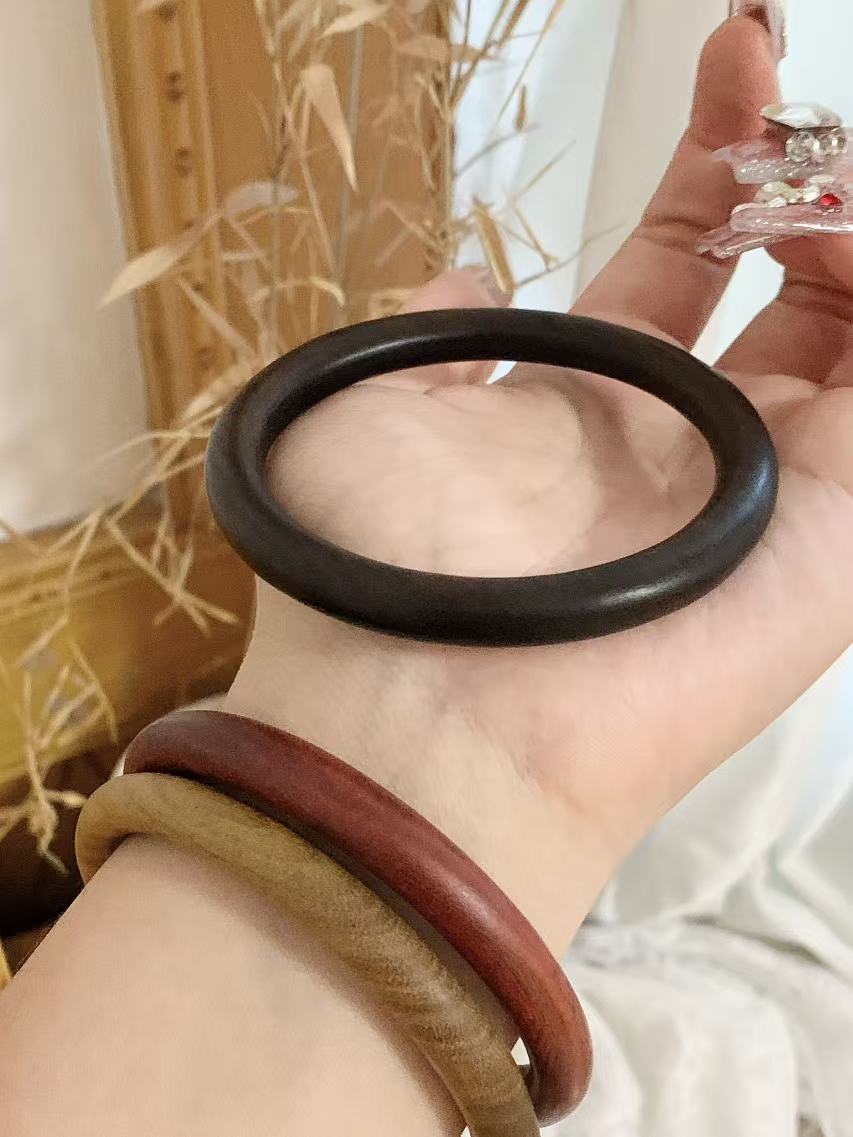 【喜派家直播打包】非金属木制手镯diy百搭高级