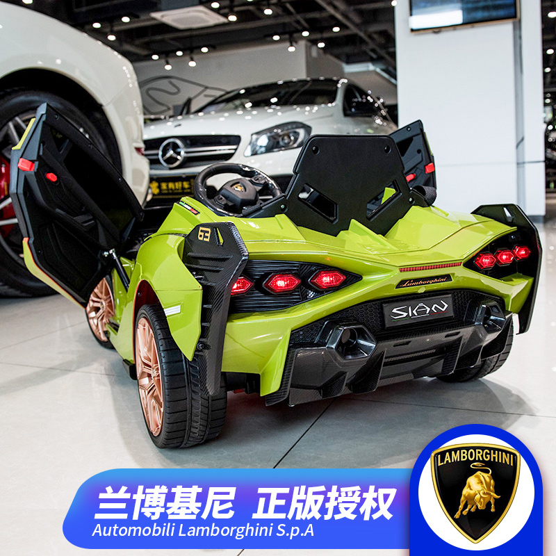可坐人儿童电动车兰博基尼跑车摩托车卡丁车童车电动汽车电动车