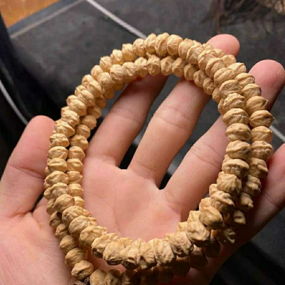 西藏热振寺百香籽藏区籽油性密度特别好规整顺纹原桩微切男女通用