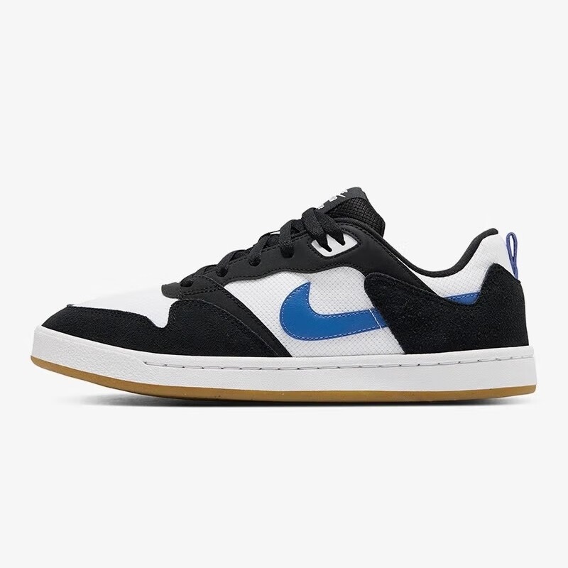 NIKE/耐克男鞋SBAlleyoop复古黑白蓝低帮轻便休闲板鞋 CJ0882-104