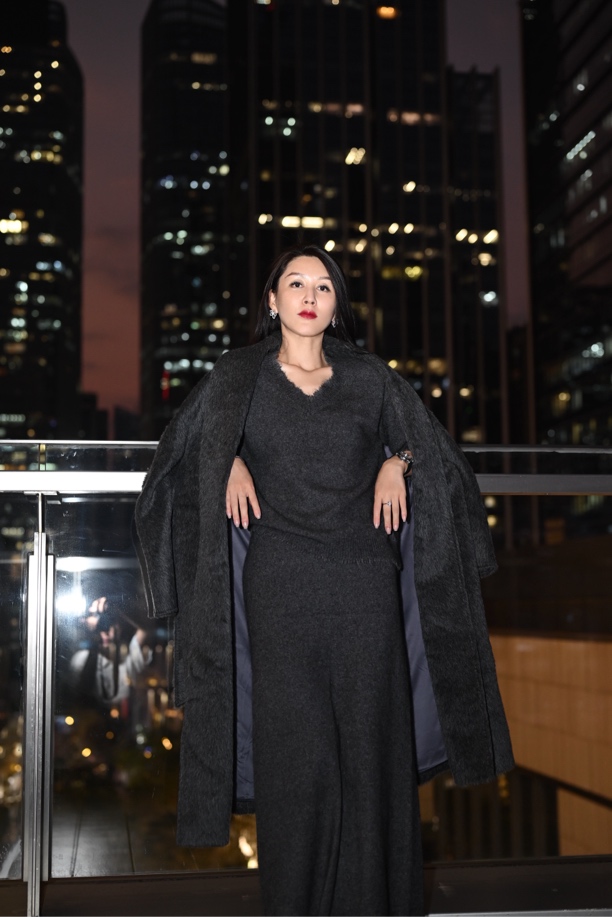 苏力长毛翻领外套