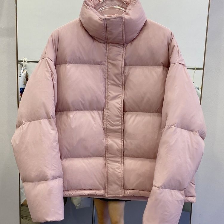 羽绒服2024年新款女款短款面包服韩版小个子小款加厚冬季宽松时尚