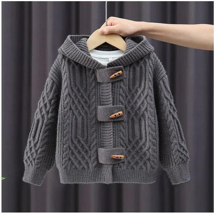 巴拉巴拉洋气针织开衫秋装新款男童毛衣加厚春秋宝宝外套潮男