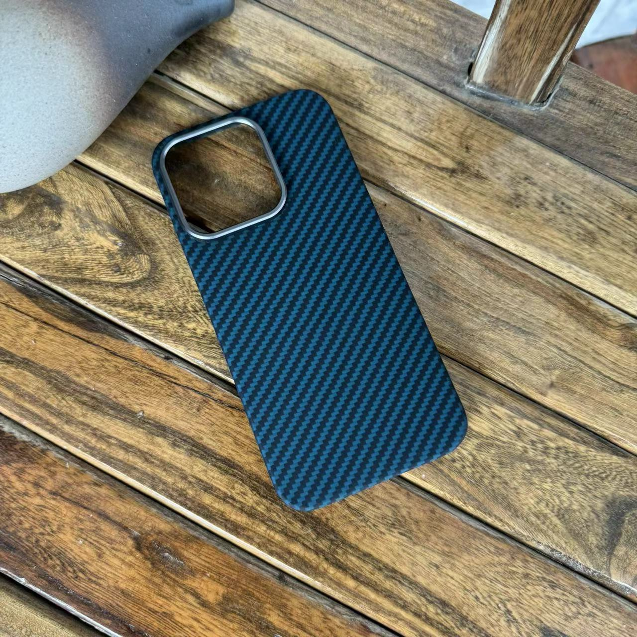 iphone15promax【瑕疵】1500d黑蓝全包磁吸金属圈