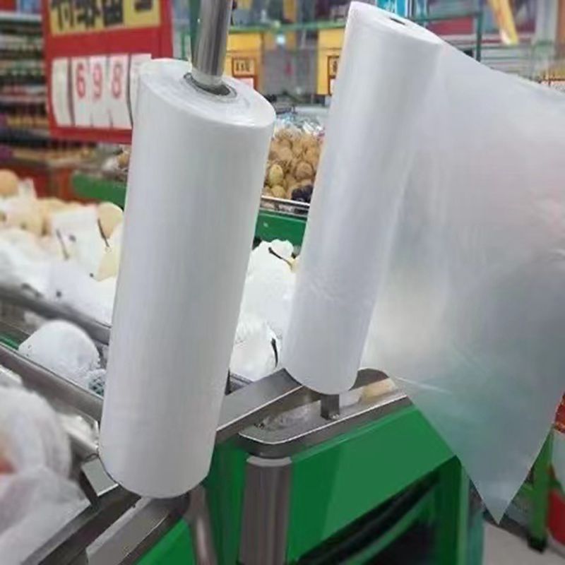 一次性酒店商用超市连卷袋食品保鲜袋断点式PE家用加厚透明手撕袋