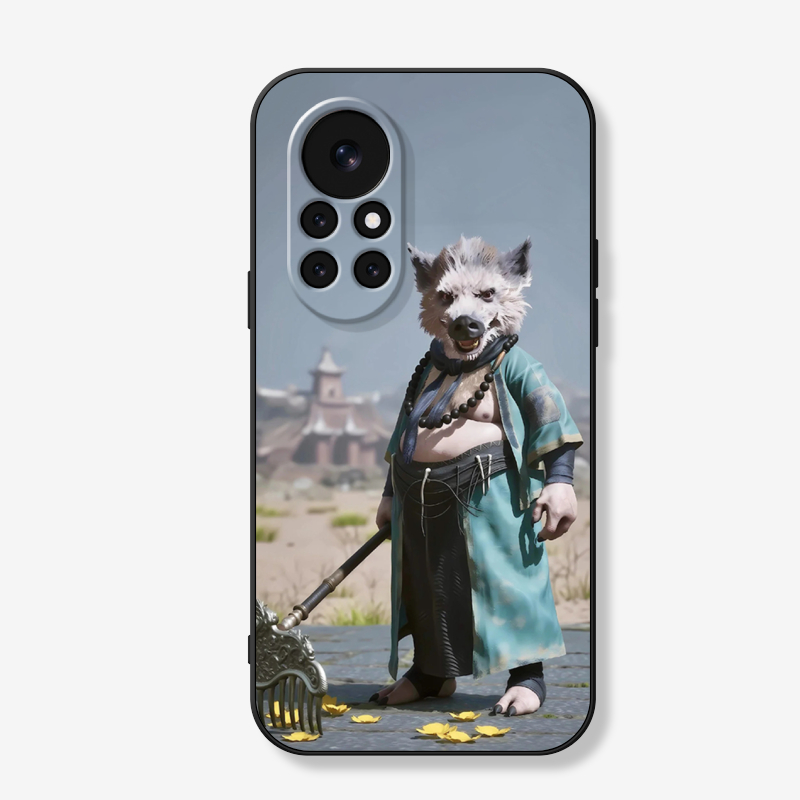 华为手机套黑神话悟空猪八戒l黑色软壳nova7Pro黑色新款