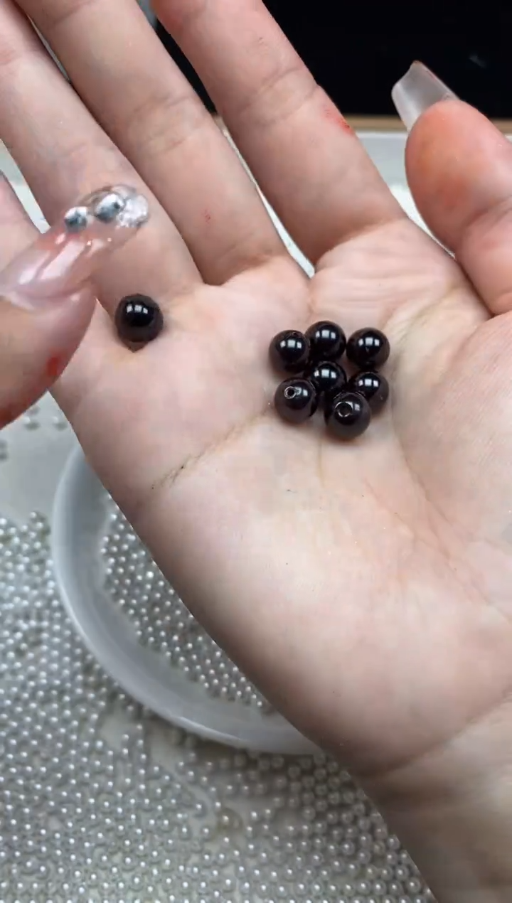 【闪购商品】玛瑙/玉髓颈饰未镶嵌石*榴*石2.5￥8mm*25