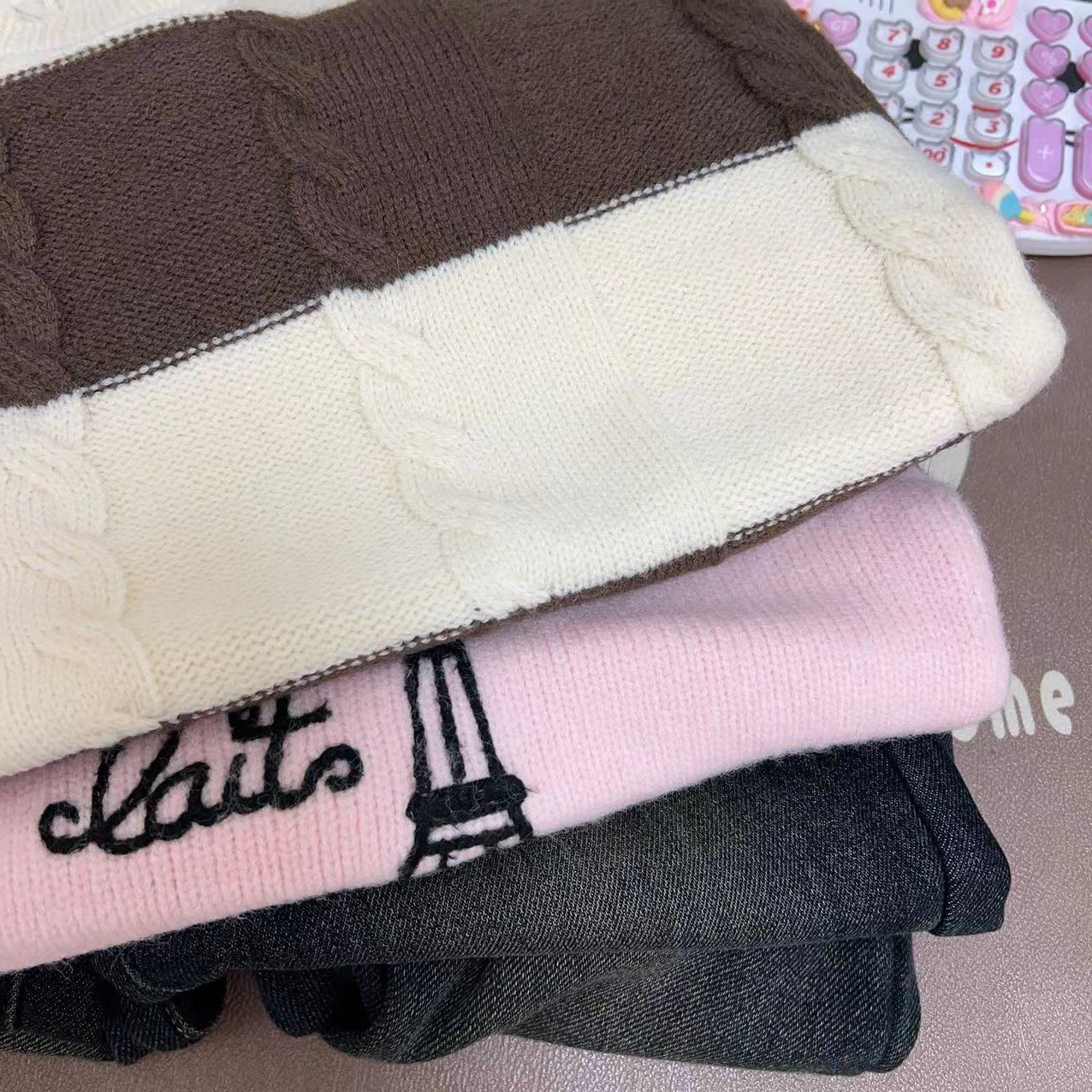 冬季新款儿童扣号链接卫衣