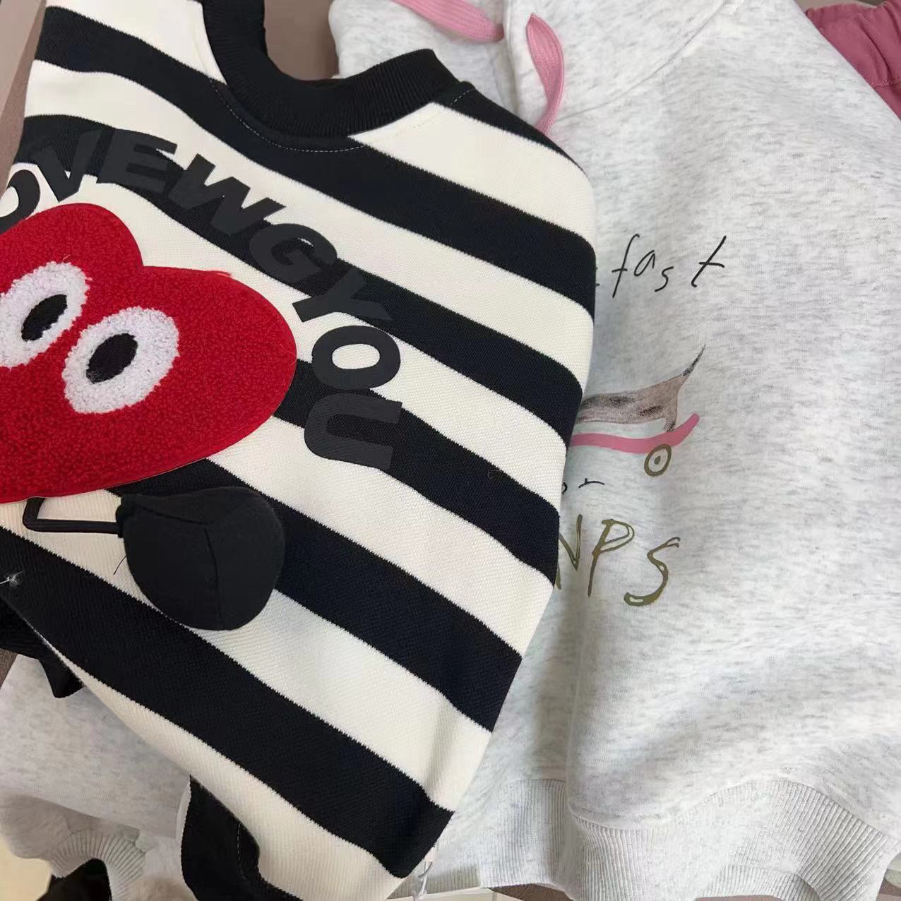 儿童冬季新款扣号链接童装